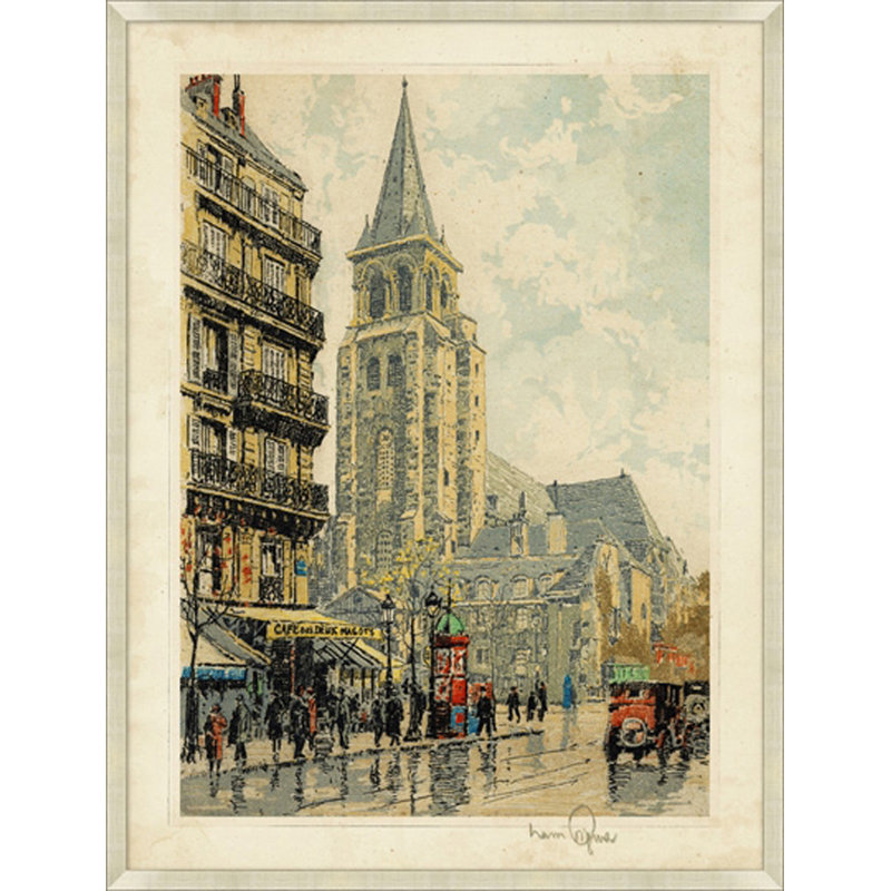 Tinted Paris 1 Painting