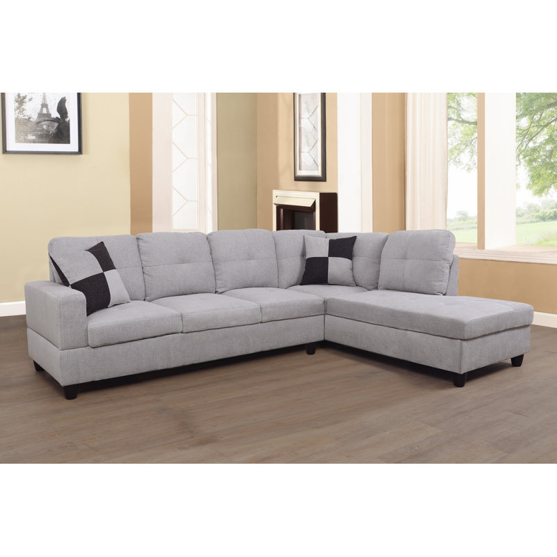 2 - Piece Upholstered Sectional