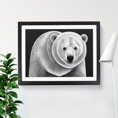 Awesome Polar Bear - Framed Print
