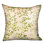 Jaune corail, crème de luxe Coussin décoratif
