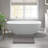 Plush 100% Cotton Tufted Reversible Bath Rug, 3000 GSM - Ultimate Comfort & Durability-1392363412