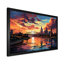 «Orange Blue City St. Louis City», reproduction d'art sur toile-1238531438-1239293591