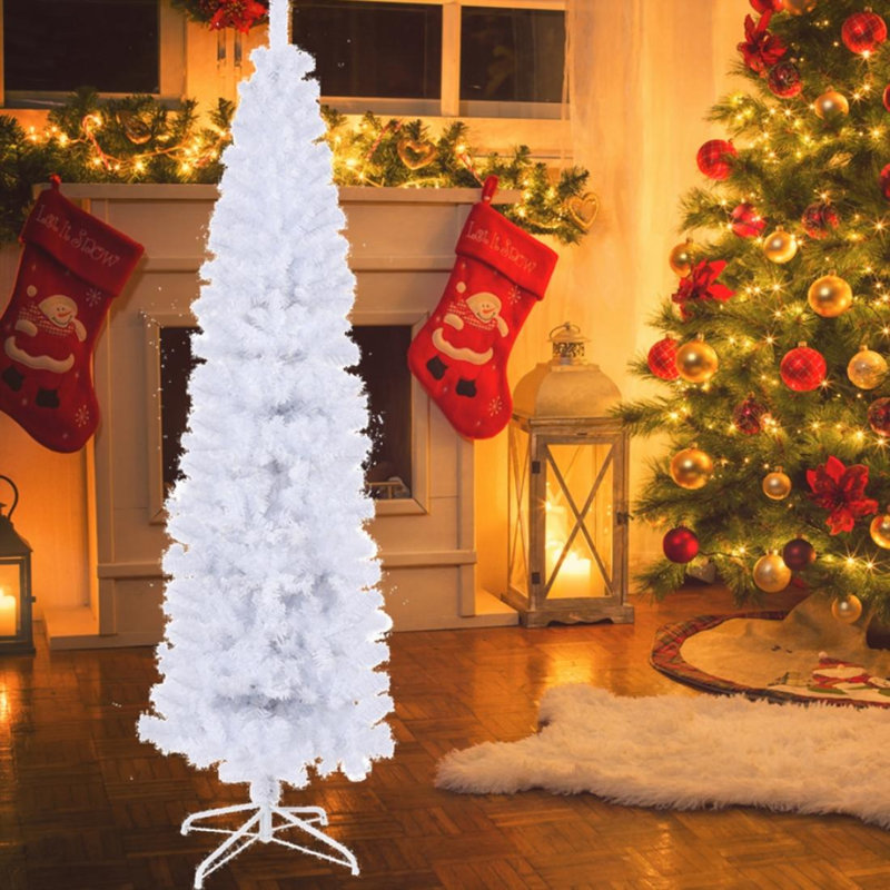 Arbre de Noël épinette blanc 89,76 po H