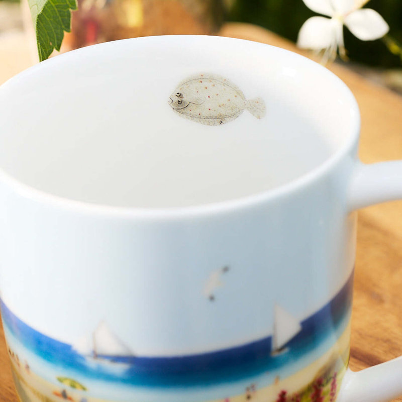 Felix Doolittle Handmade Porcelain Coffee Mug
