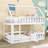Salome Kids Twin Over Twin Bunk Bed-197908183