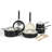 Martha Stewart Emmeline 12-Piece Nonstick PFA-Free Ceramic Enamel Aluminum Cookware Set-103944498