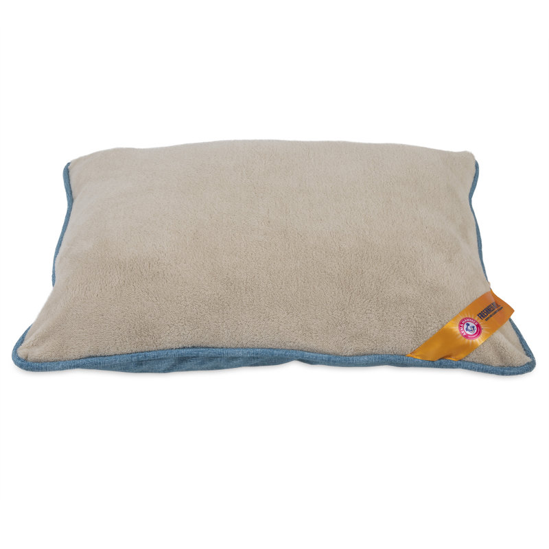 Blue Moon Beige Polyester Pet Pillow Bed