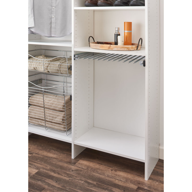 Organisateur de pantalons rétractables Rev-A-Shelf, PSC-2414CR, H 3 po x l 23,75 po x P 14 po
