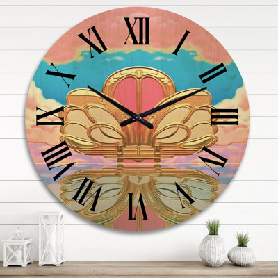 Horloge murale Art Nouveau