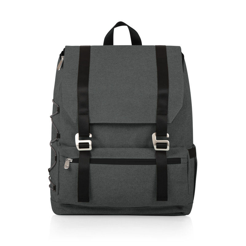 Sac à dos pour glacière extérieure à côtés souples et à traverses souples, Gris