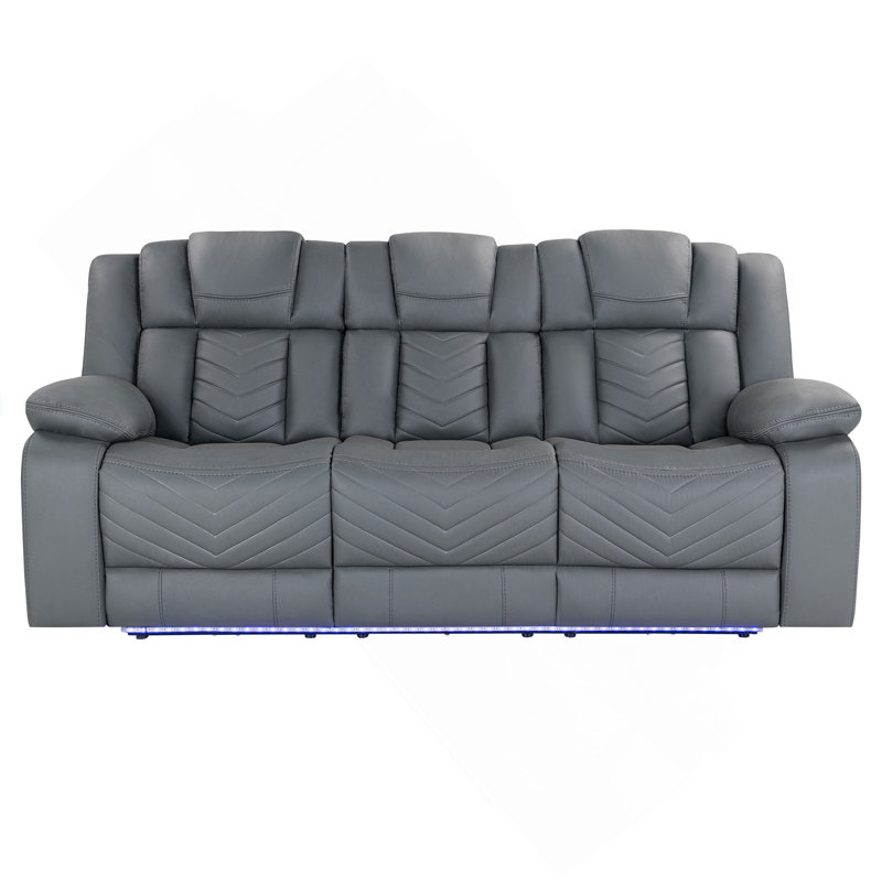 Canapé inclinable GREY 10 avec DDT, WC et DEL
