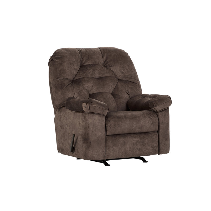 Hughes Furniture 950 Upholstered Rocker Recliner, Wonderland Cola, Wonderland Cola