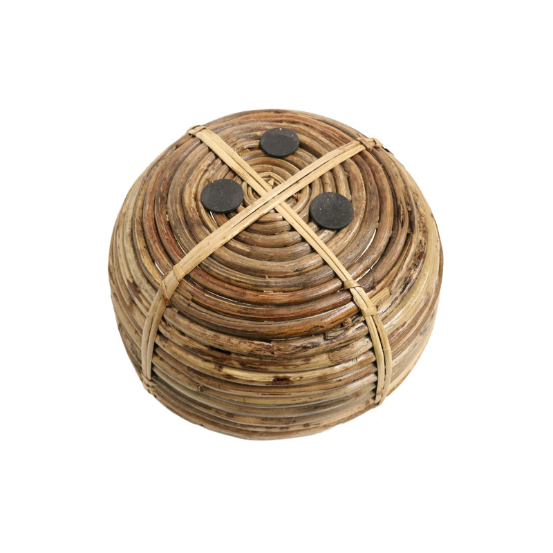 Bay Isle Home™ Cane Decorative Basket, 2