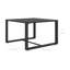 Table basse en aluminium
