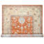 Tapis orange nouvel âge en laine 12 pi x 17 pi 8 po Wishon