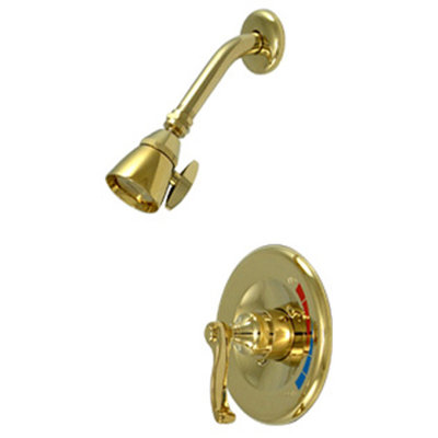 Royale Diverter Shower Faucet with French Lever Handles