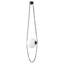 Petra  10-in Black dimmable LED Pendant-1505444073