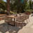 Fabiano Rectangular 8 - Person 235cm Long Dining Set with Cushions and Umbrella-330342917