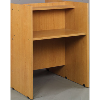 Stevens ID Systems Library Wood Study Carrel