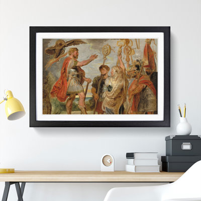 Decius Mus Addressing the Legions by Peter Paul Rubens - Picture Frame Painting