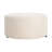 Knott Upholstered Button Tufted Round Ottoman