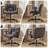 Criss Cross Home Office Chair With Adjustable Backrest,Swivel Wheels And Adjustable Armrest-1573392271