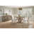 Round Dining Expandable Dining Table