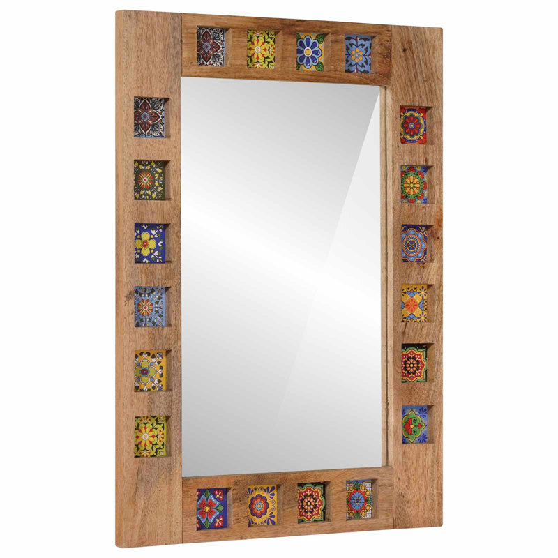 Solid Wood Rectangle Mirror