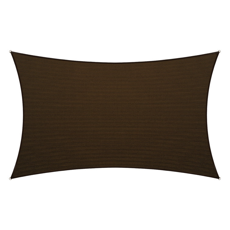 Toile d'ombrage rectangulaire Amgo 200 GSM, blocage UV 95% Amgo