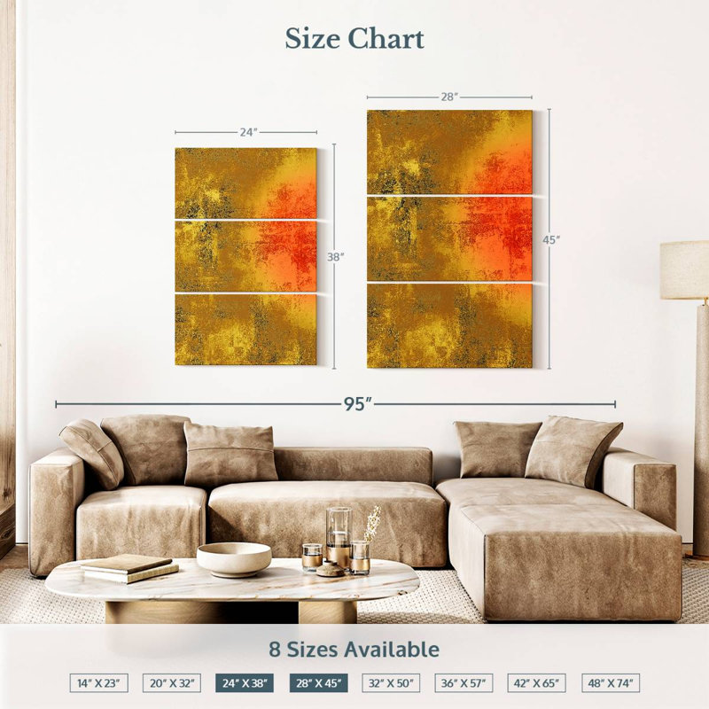 Avery Abstract II, 45" H x 28" W