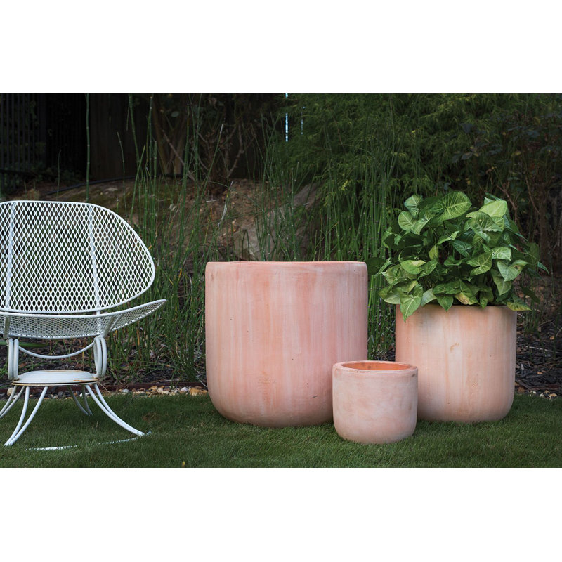Ensemble de pots à fleurs en céramique 2 pièces Augenijus