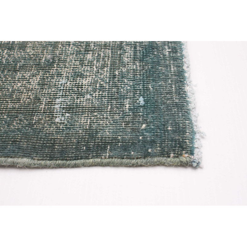 Tapis bleu sarcelle 9 pi 3 po x 12 pi 10 po Krishnendu