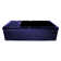 Whitehaus Collection 36” Single Bowl Fireclay Kitchen Sink: Integral Drainboard, Lip Front Apron