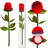 Red Velour Long Stem Rose Gift Box In Presentation Box Ring C59B1D2BC0DE4CD685FF09CCC26EBD0C