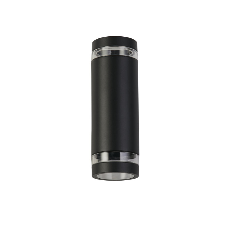 Rennel Matt 23.5cm H Outdoor Sconce, Matt Black