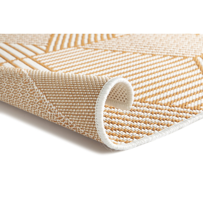 Jalynn Flatweave Indoor/Outdoor Ginger Rug, Rectangle 160 x 230cm