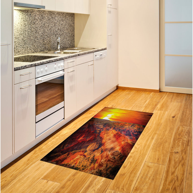 Canyon American High Density Long Fiber Poly Threads Decorative Area Rug Carpet, Rectangle 2'7" x 5'