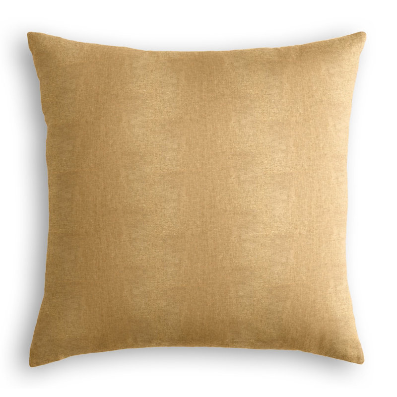 Linen Square Pillow Cover & Insert, 18" x 18", Gray