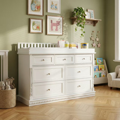 Commode à langer 7 tiroirs avec anti-basculement