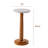 Keerath Mid-Century Pedestal End Table, Accent Small Drinking Table