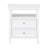 Weston 2-Drawer Nightstand With Spacious Storage And Elegant Nickel Finish, Perfect For Modern Bedrooms-2098040472