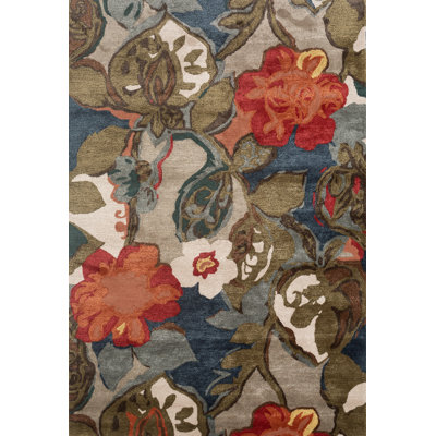 Jorgen Rectangle 245 cm x 305 cm Floral Hand Tufted Area Rug