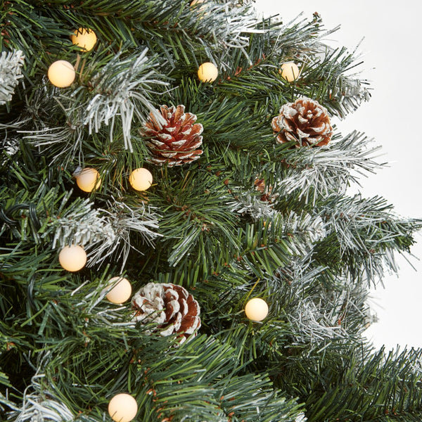 2.76' H Lighted Artificial Pine Christmas Tree