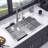 Drop-in Single Bowl Stainless Steel Kitchen Sink