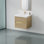 24" Wall-Mounted Bathroom Vanity With Sink