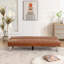 Futon canapé-lit pliant en cuir Kanasha avec station de charge USB-759911408