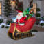 Père Noël gonflable