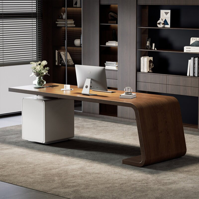 Table de bureau 94,49 po Modern, H 29,53 po x l 94,49 po x P 31,5 po