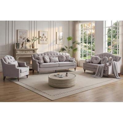 Celine Grey - 3 Piece Luxury Set