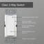Interrupteur à usage général 4 voies Lutron Claro CA-3PS-AL, 15A, 120 / 277v, amande